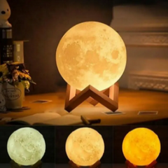 USB Moon lamp 7 color changing led lights Himalayan salt lamp