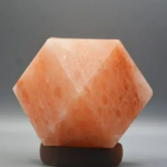 crystal shape salt lamp