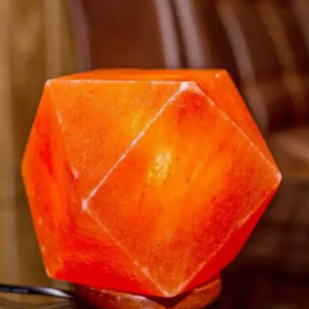 crystal shape salt lamp