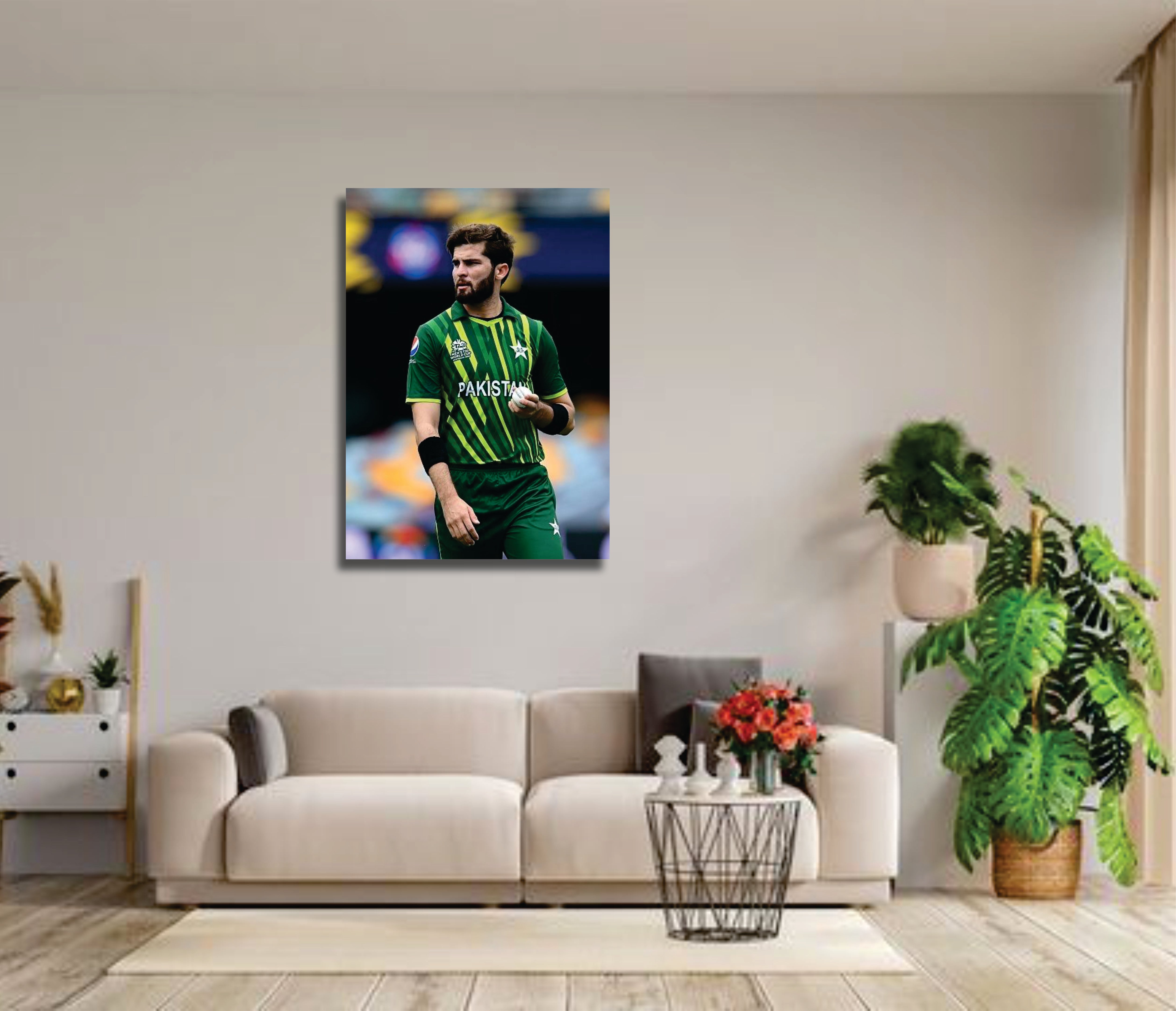 Shaheen Shah Afridi - cricket wall art