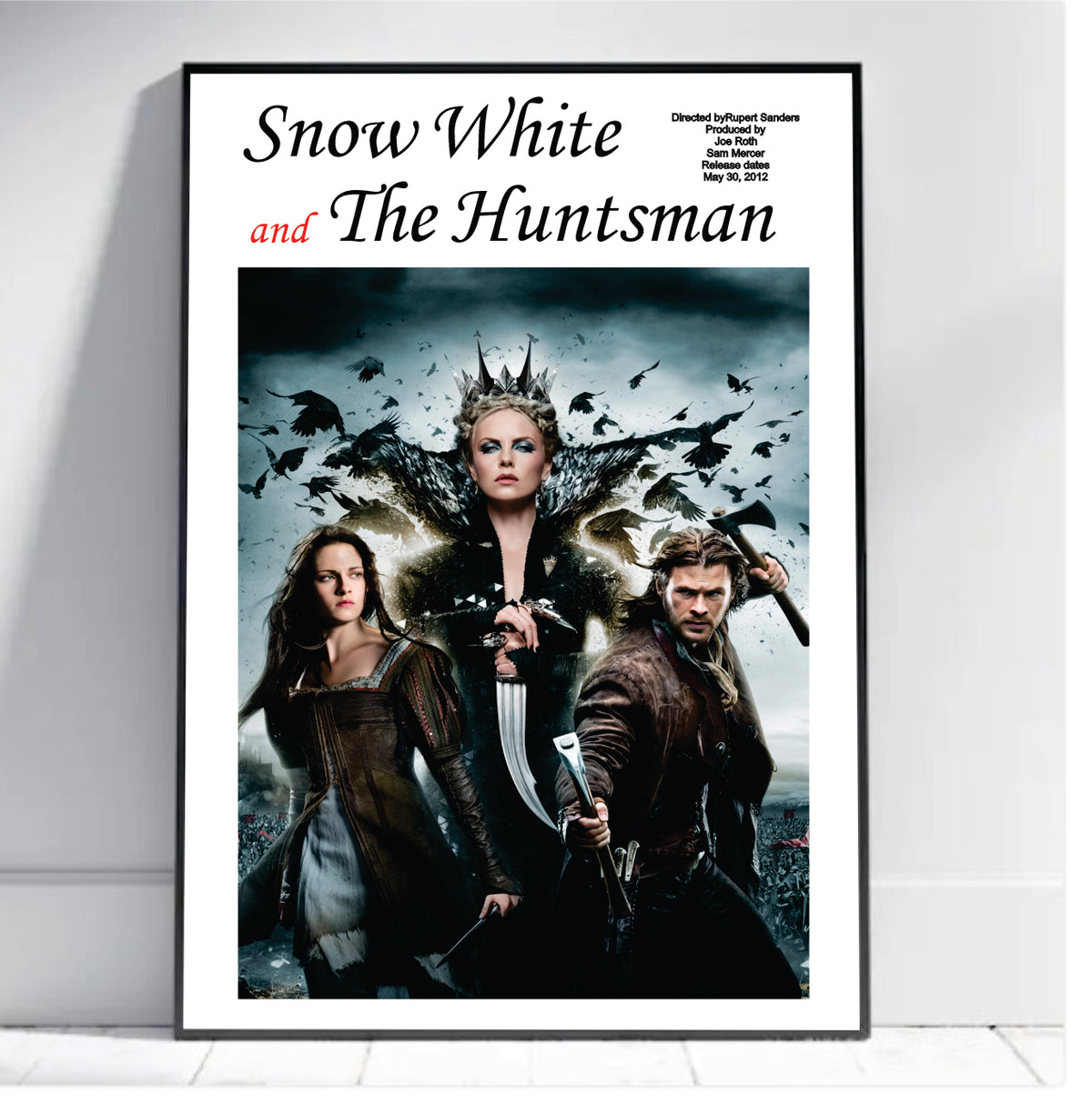 Snow white and the huntsman - wall art