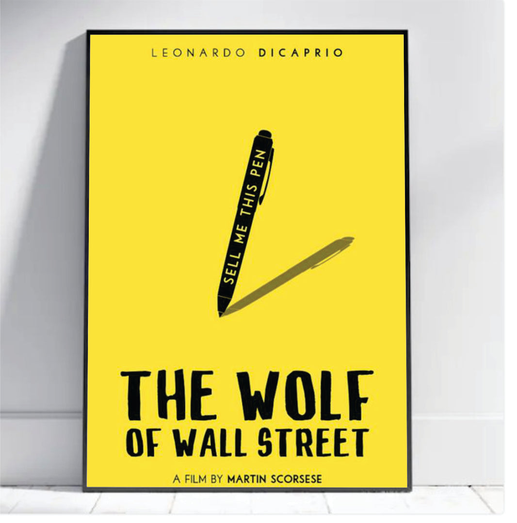The wolf of wall street - wall art