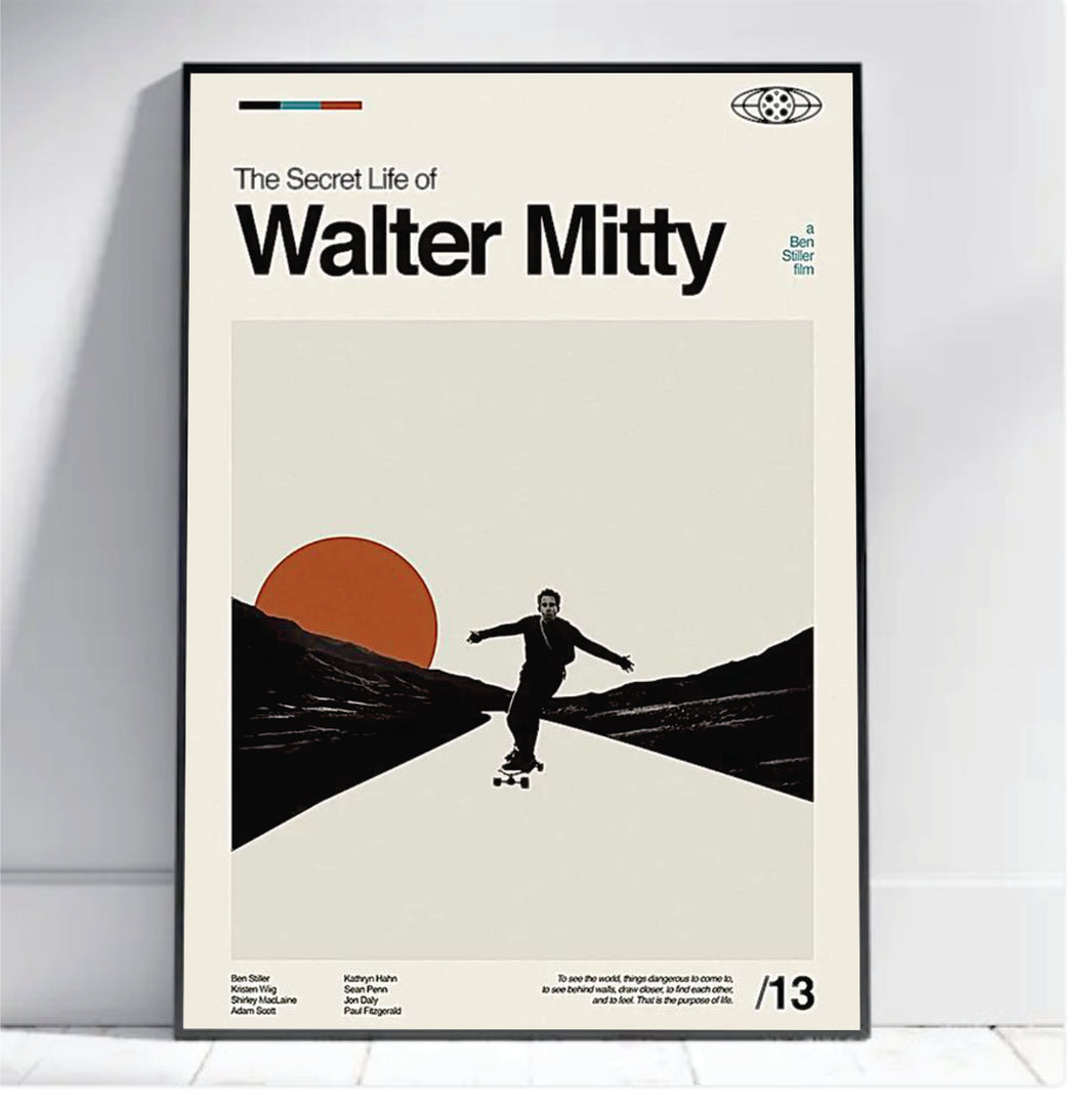 Secret life of Walter Mitty - wall art