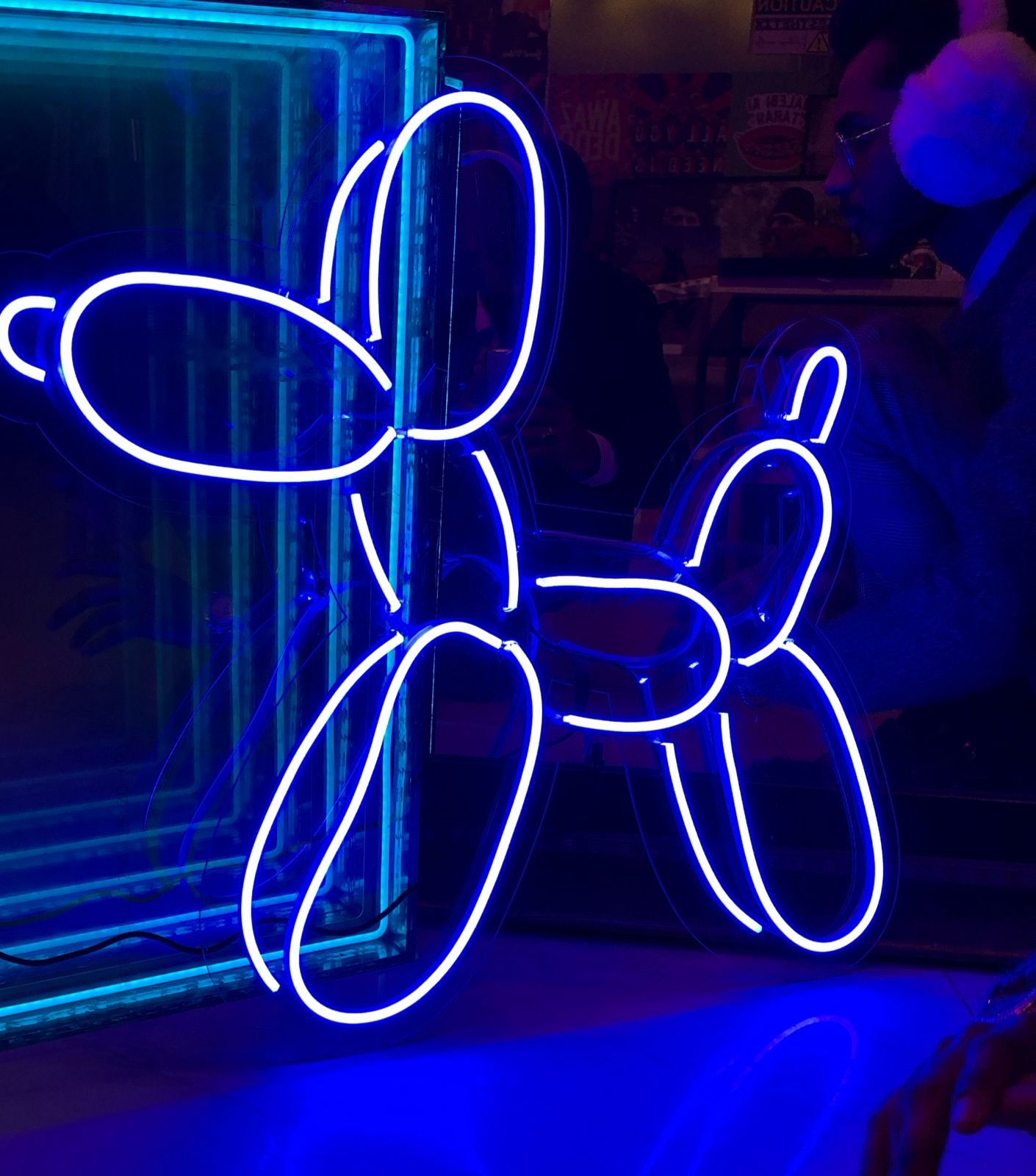 Ballon Dog Neon Sign