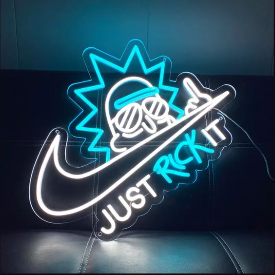 Rick X Nike Neon