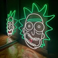 Scared Rick Neon