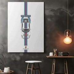 Martini porsche - wall art