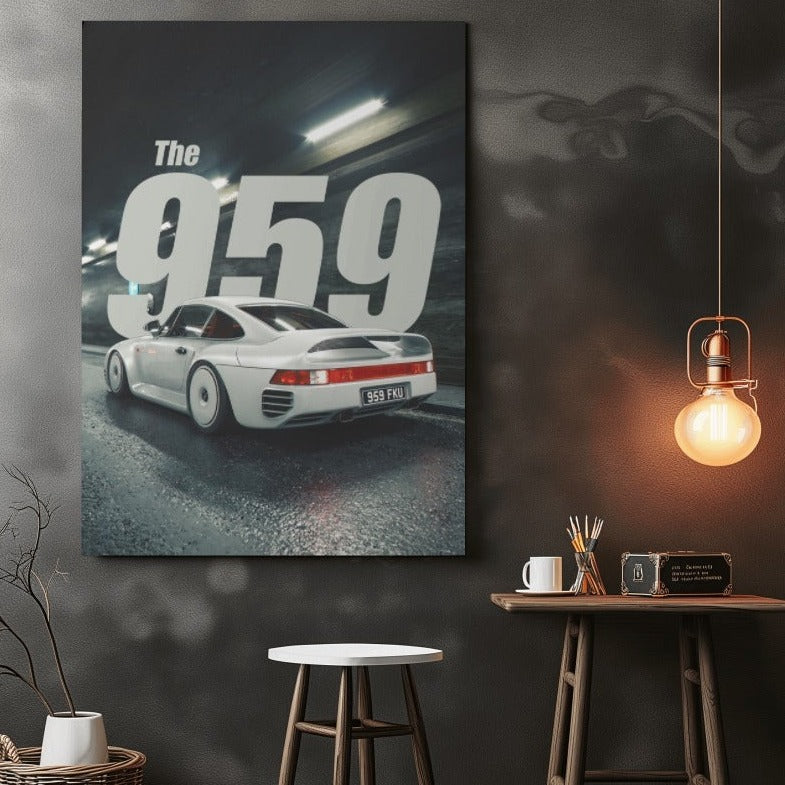 Porsche 959 - wall art