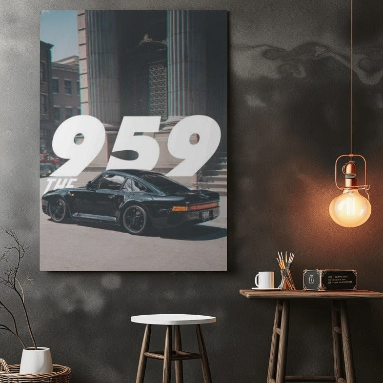 Porsche 959 - wall art