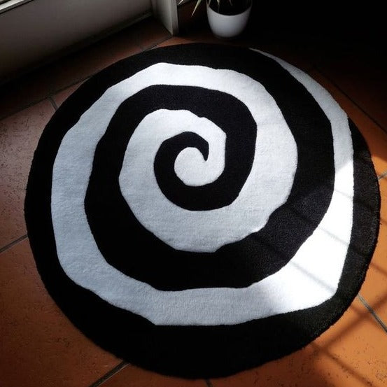 3D Optical illusion irregular rug - fluffy rugs