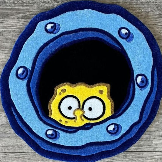 Sponge Bob rug - fluffy rugs