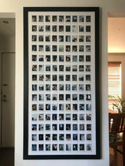Framed Polaroid Collage