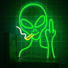Funky Alien neon