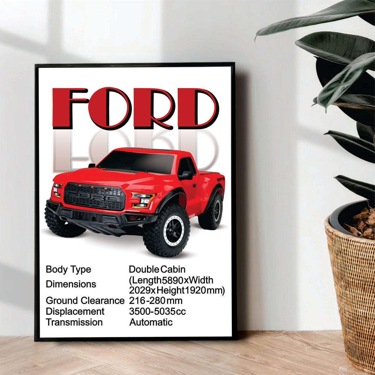 Ford truck - wall art