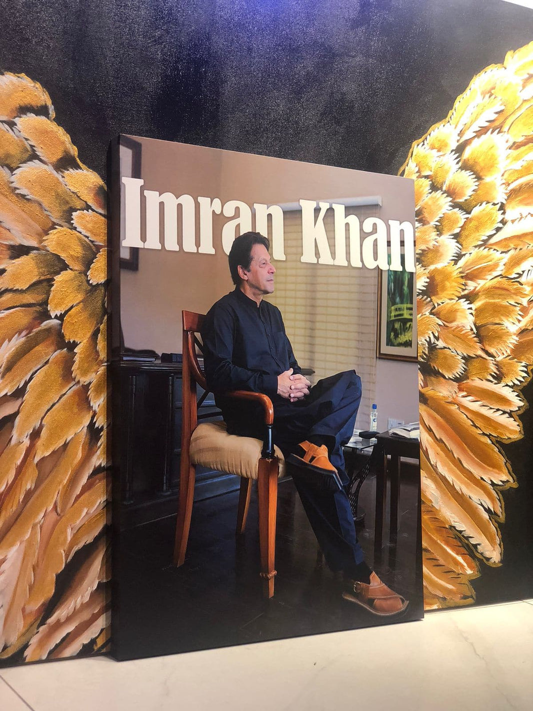 king  Imran Khan - Wall art
