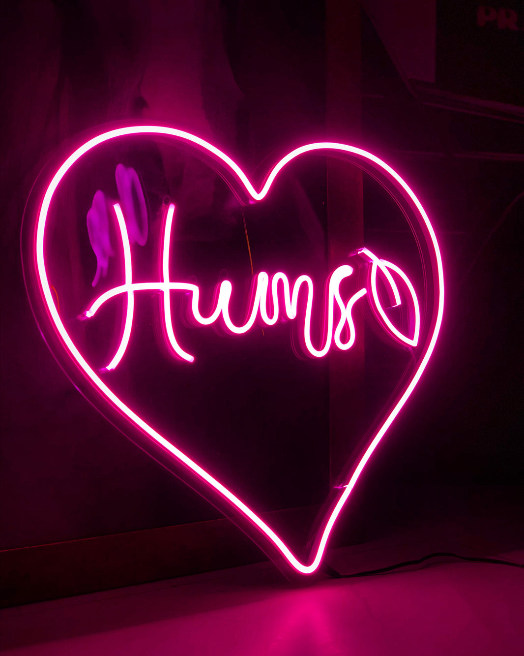 Custom Heart Name Neon Sign