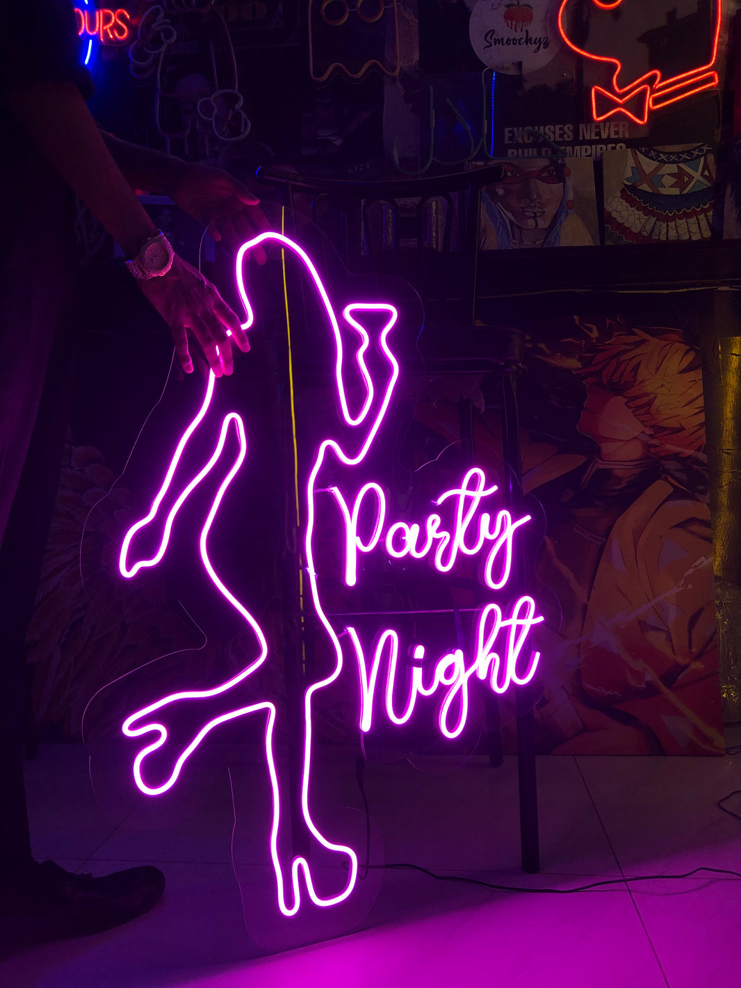 Party night neon