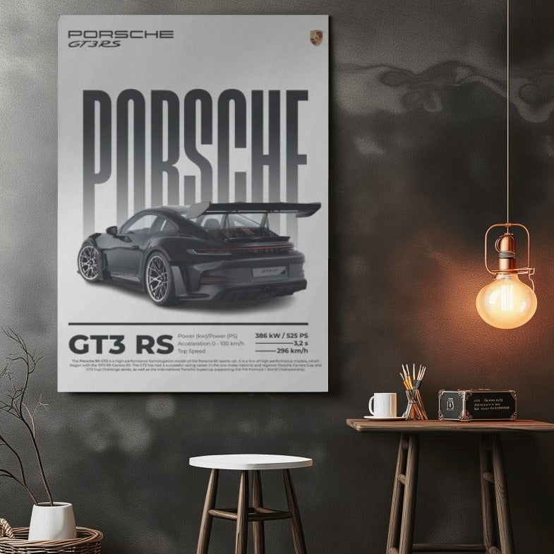 Mercedes GT3 Rs - wall art