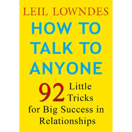 How To Talk Anyone - Leil Lowndes - Reading Books