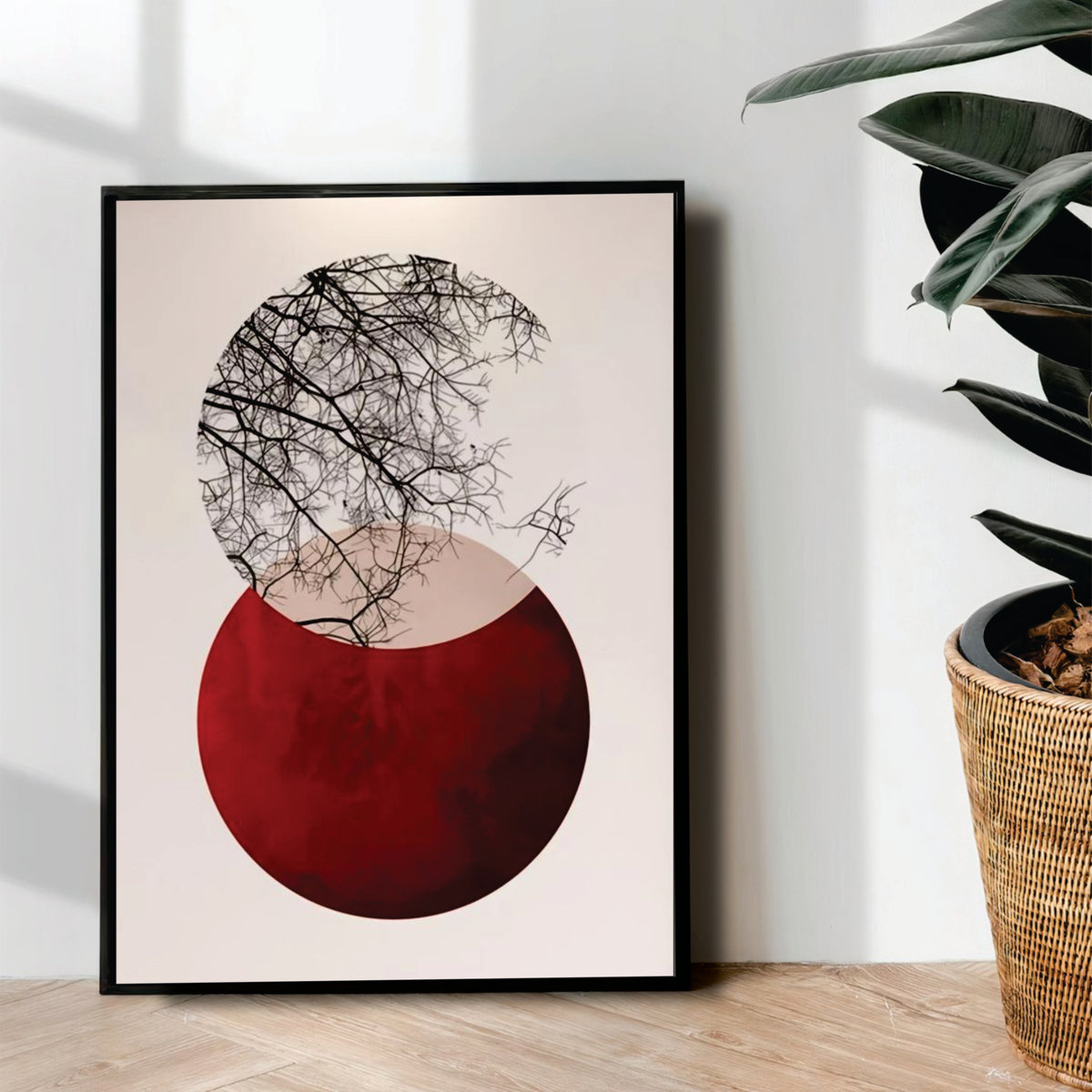 MInimal tree Abstract Art - wall art