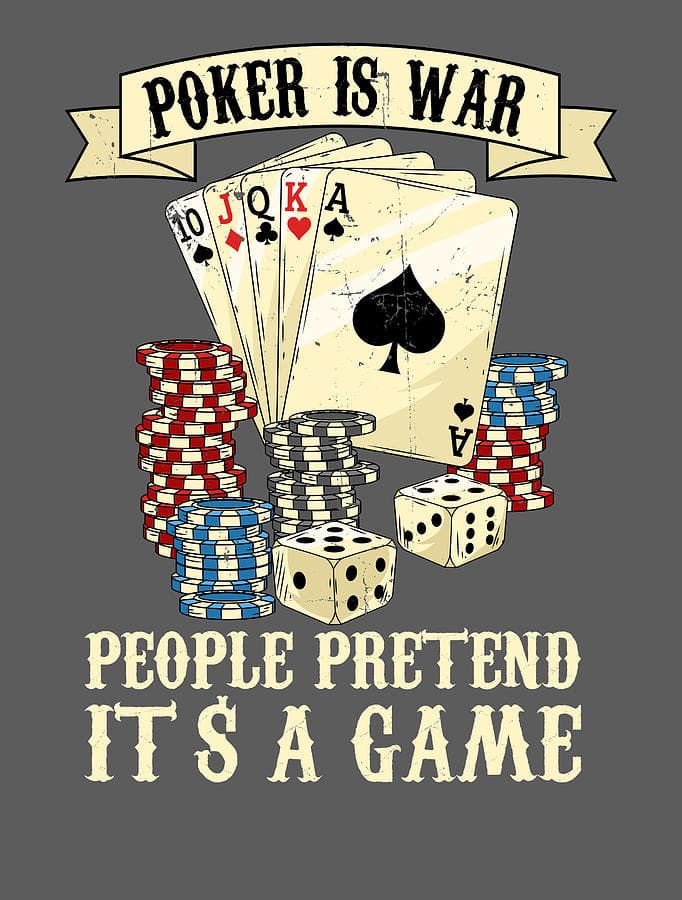 Poker is war