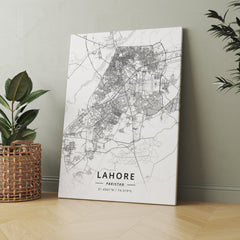 Aesthetic edits - Lahore map 2