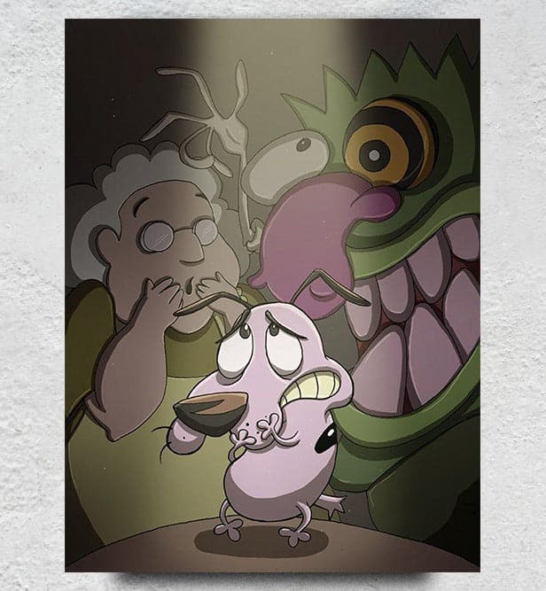 COURAGE THE COWARDLY DOG ANIMATED