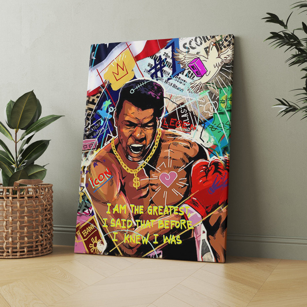 Muhammad Ali Pop Art - Boxing