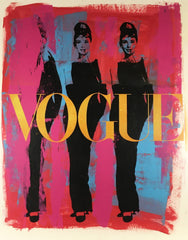 audrey x vogue art