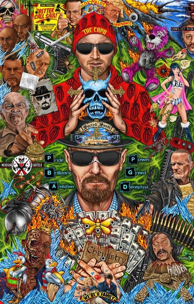 breaking bad art