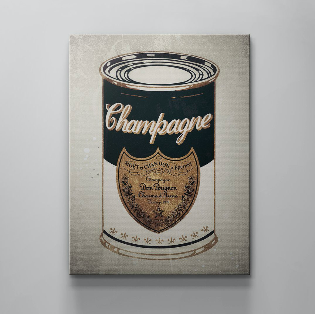 Champagne Tin