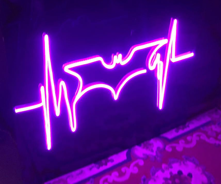 Purple Batman Neon
