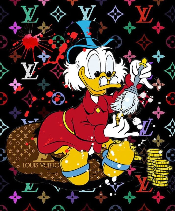 uncle scrooge loves lv