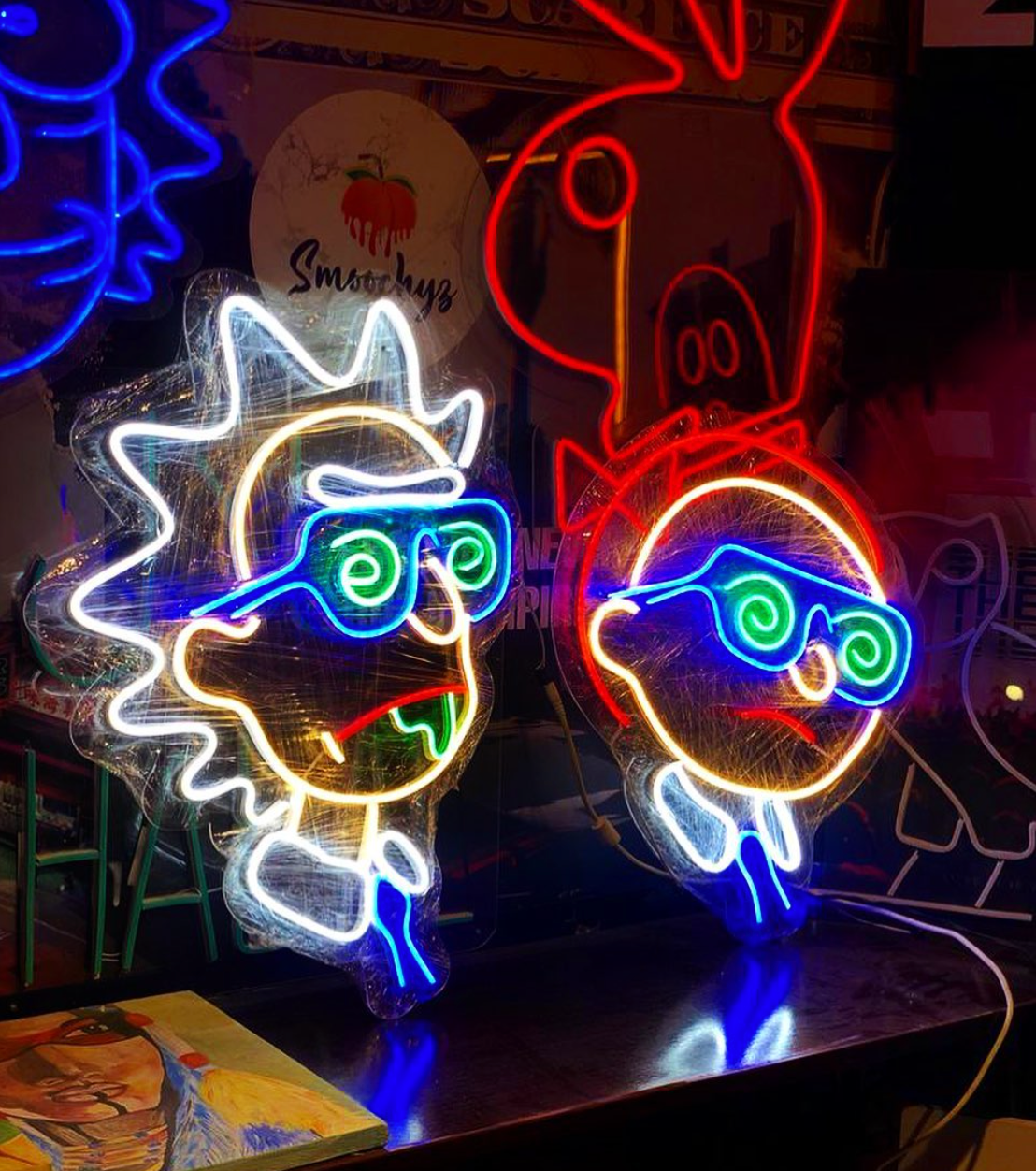 rick and morty neon bundle