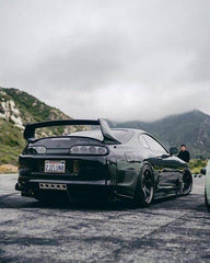 Black Toyota Supra Car