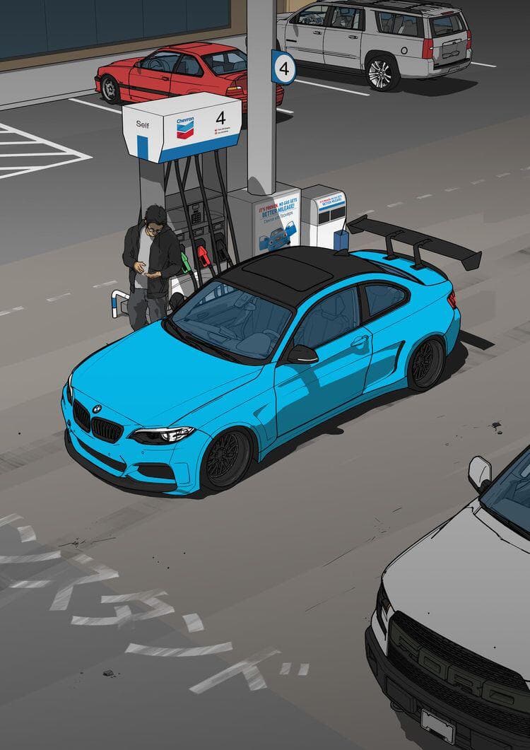 BMW M2 commission