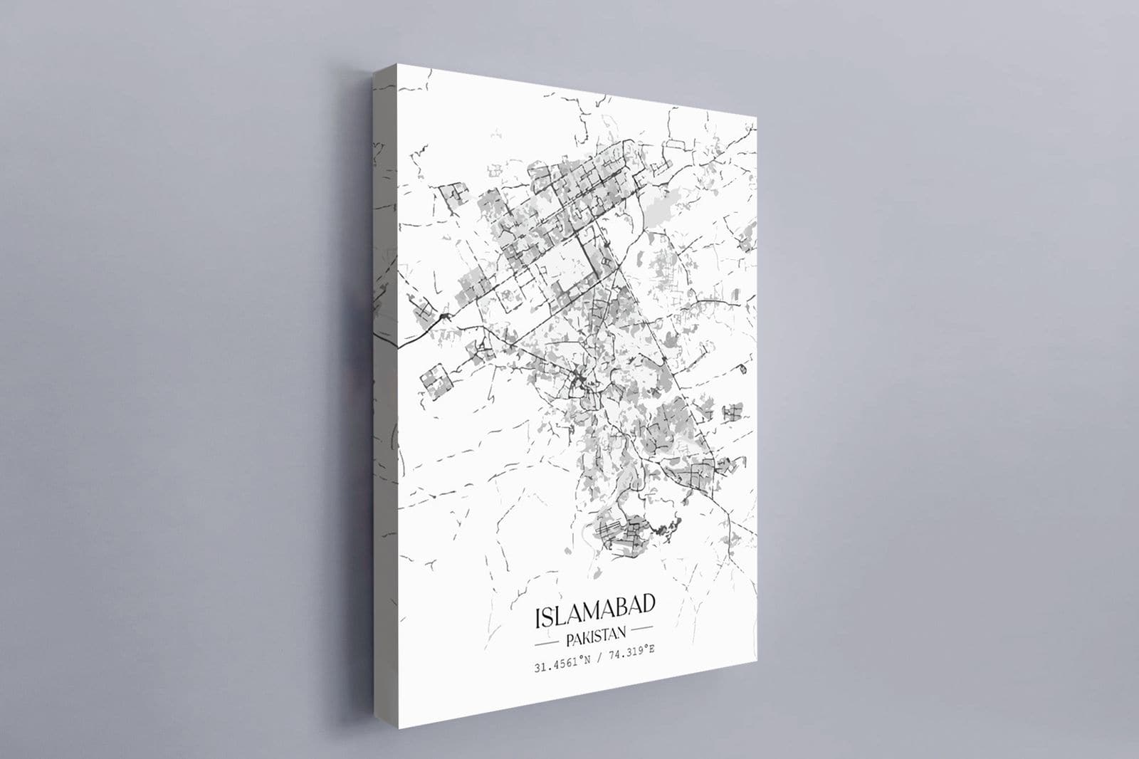 Aesthetic edits - Islamabad map 2