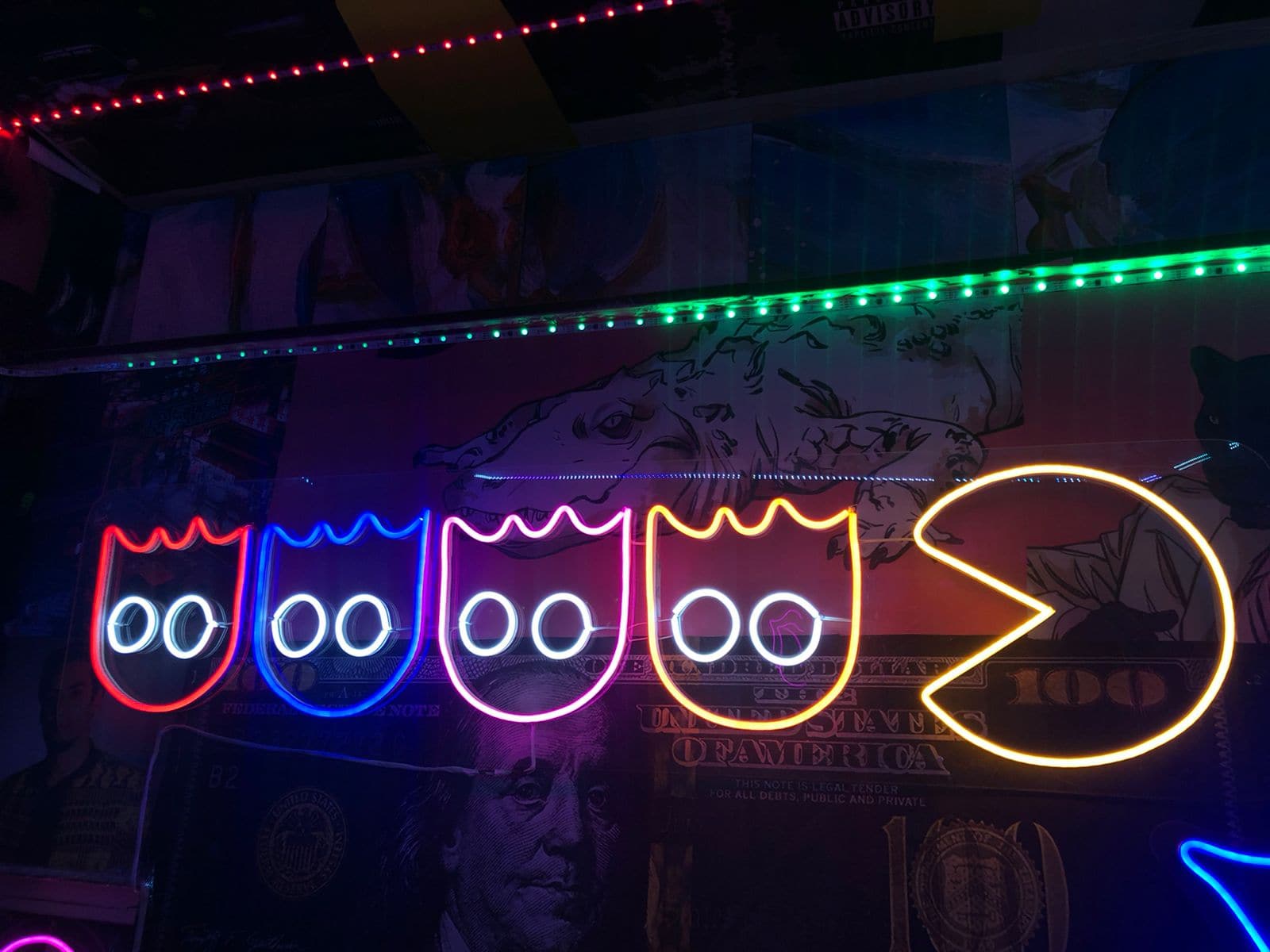 Pacman neon – Aesthetix