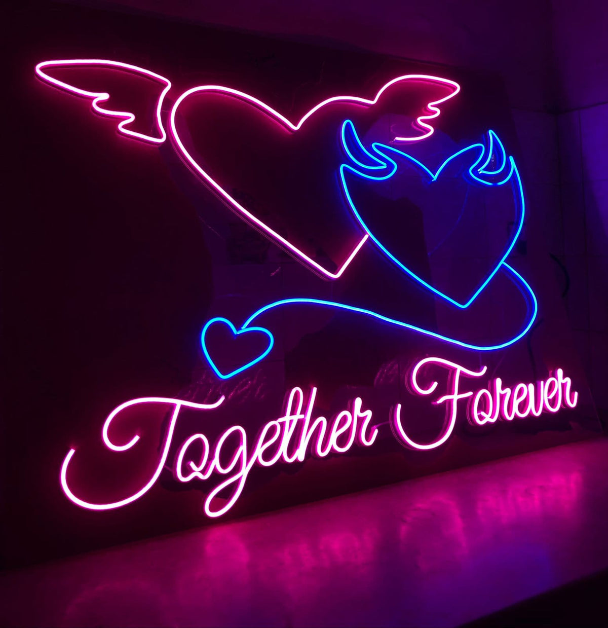 together forever neon