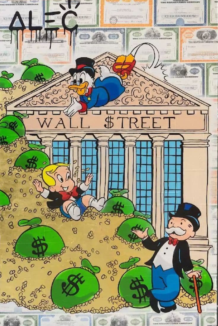 Alec Monopoly x Donald (Wall Street)