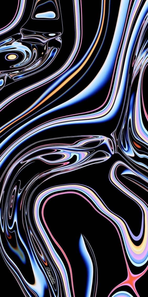 liquid abstract art