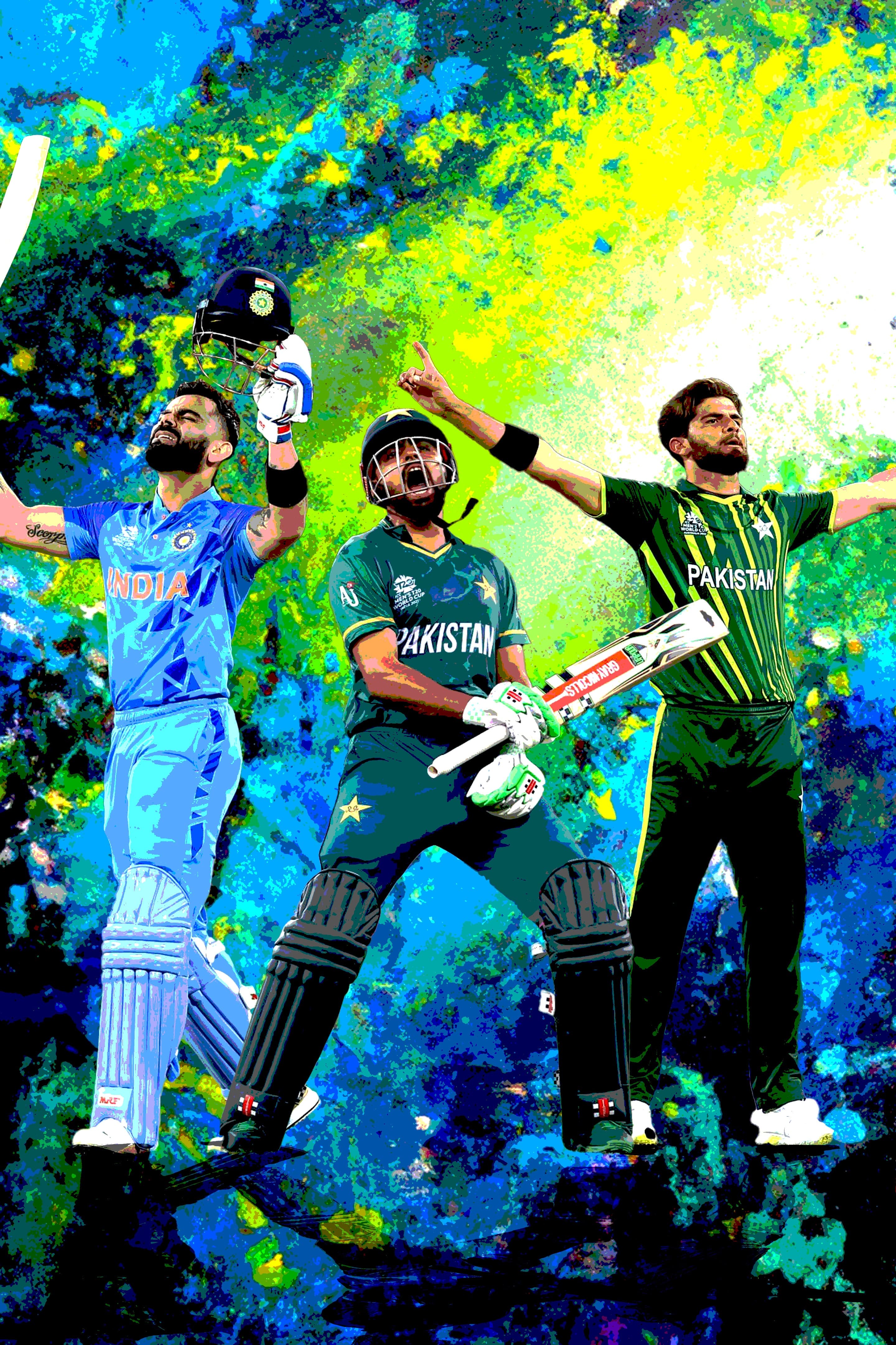 Cricket (Shaheen, Babar, Kohli)