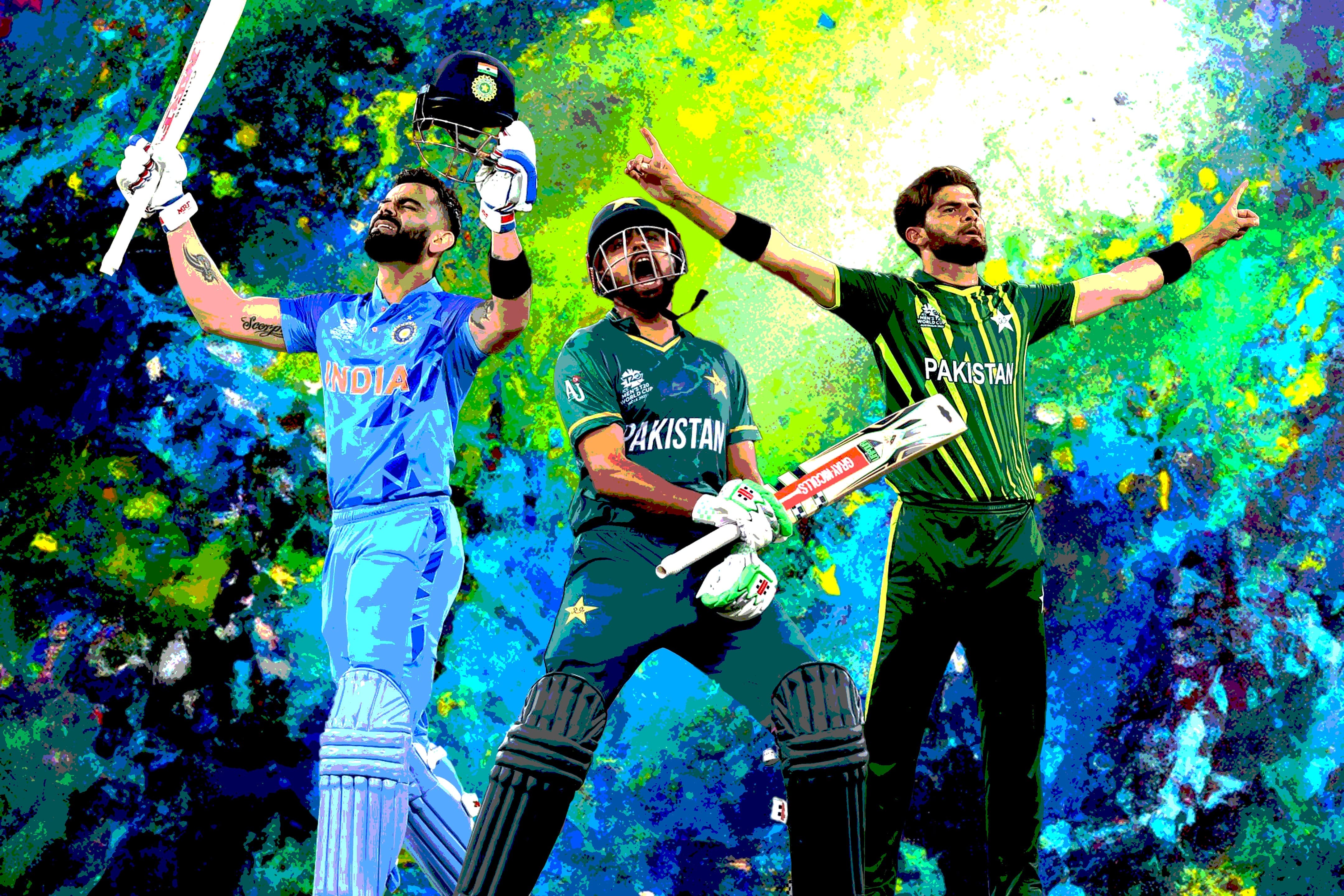 Cricket (Shaheen, Babar, Kohli)
