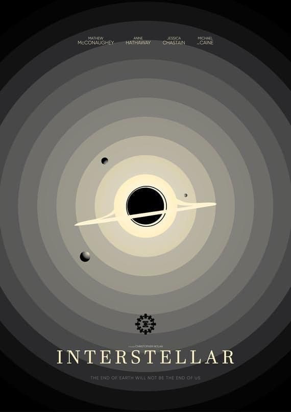 Interstellar Vector poster