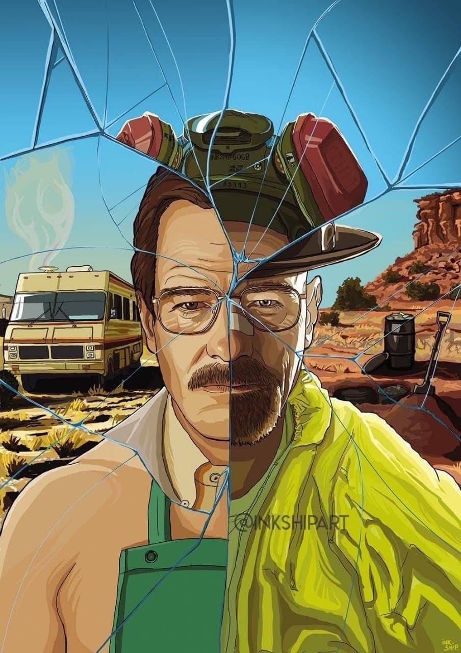 Breaking bad - Walter White Cracked