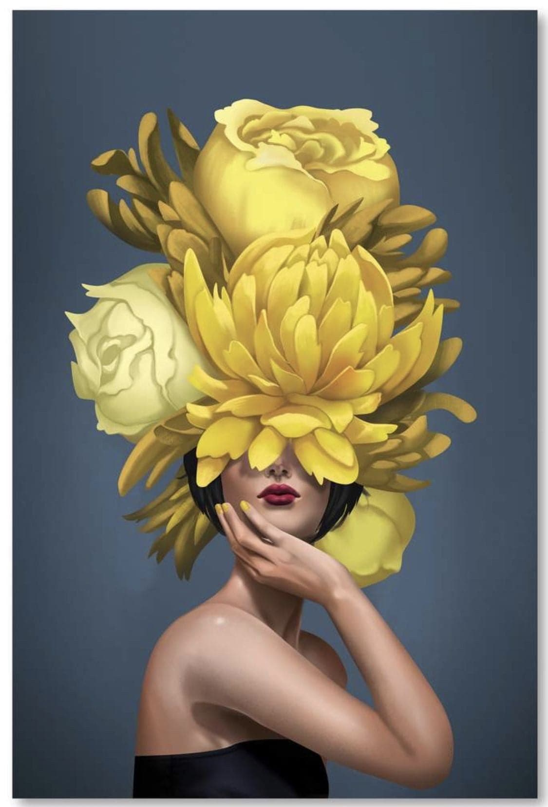 A Yellow flower girl