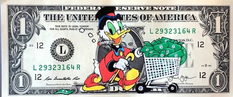 Ducky Dollar Bill