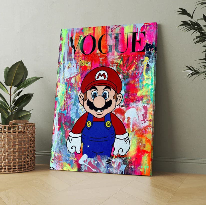 vogue x mario