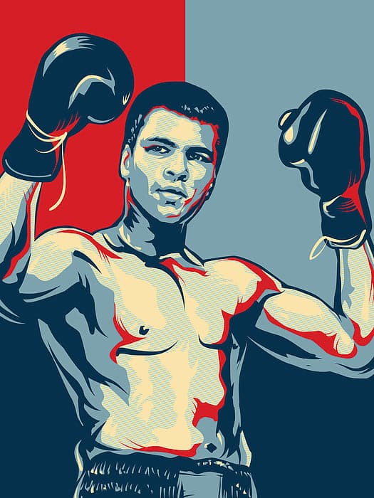 Boxer Muhammad ali